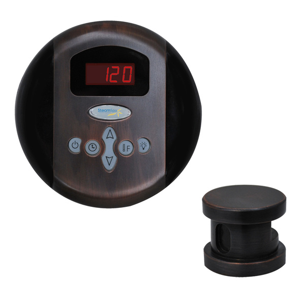 Steamspa Oasis Control Kit in Oil Rubbed Bronze OAPKOB